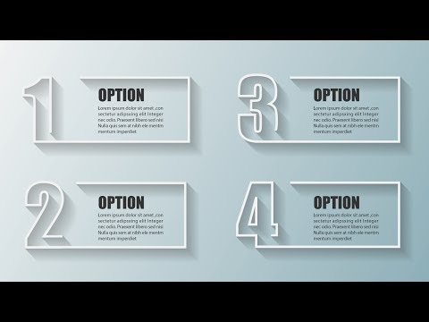 HOW TO CREATE 3D GRAPHIC DESIGN LONG SHADOW BUSINESS TEMPLATE |  Illustrator CC Tutorial