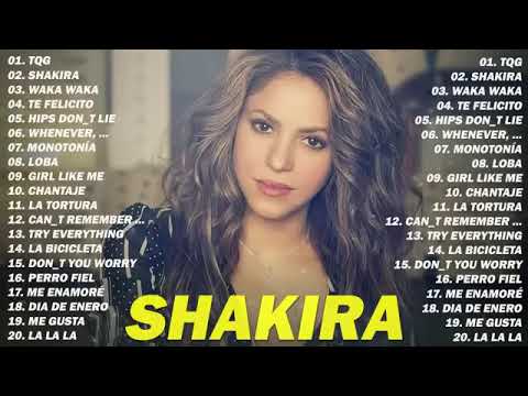 Shakira Greatest Hits 2025: Full Album Collection | Non-Stop Latin Pop \u0026 Dance Anthems