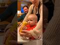 Baby Defends Dad in Angry Baby Talk😂👶#shorts #familyfun #cute#funny#babytalking #baby#newbaby