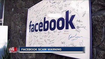 Facebook privacy warning about quiz scams