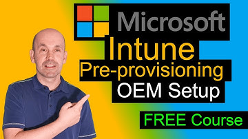 Microsoft Intune Autopilot Preprovisioning Device Preparation Policy & enrollment, 2025 Course