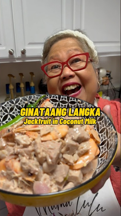 Mama LuLu Cooks: Ginataang Langka (Jackfruit in Coconut Milk) #cookinginshorts