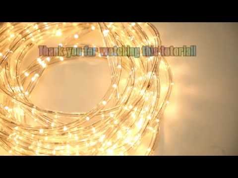 Rope WYZworks LED Cut e Splice Tutorial