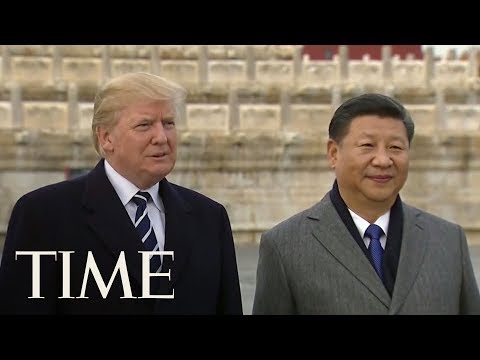 President Trump Meets The World’s Most Powerful Man In Beijing, Xi Jinping | TIME