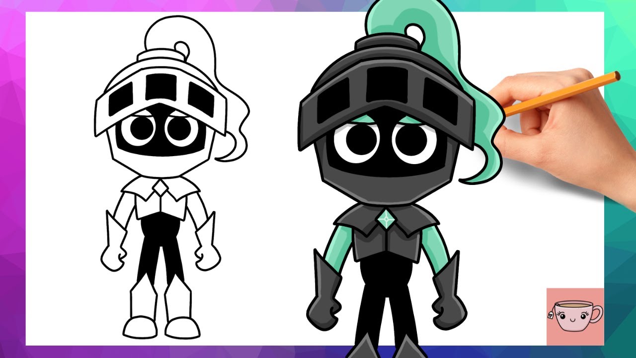 Как нарисовать Соулвестера из «Dendy's World» | Простой урок рисования