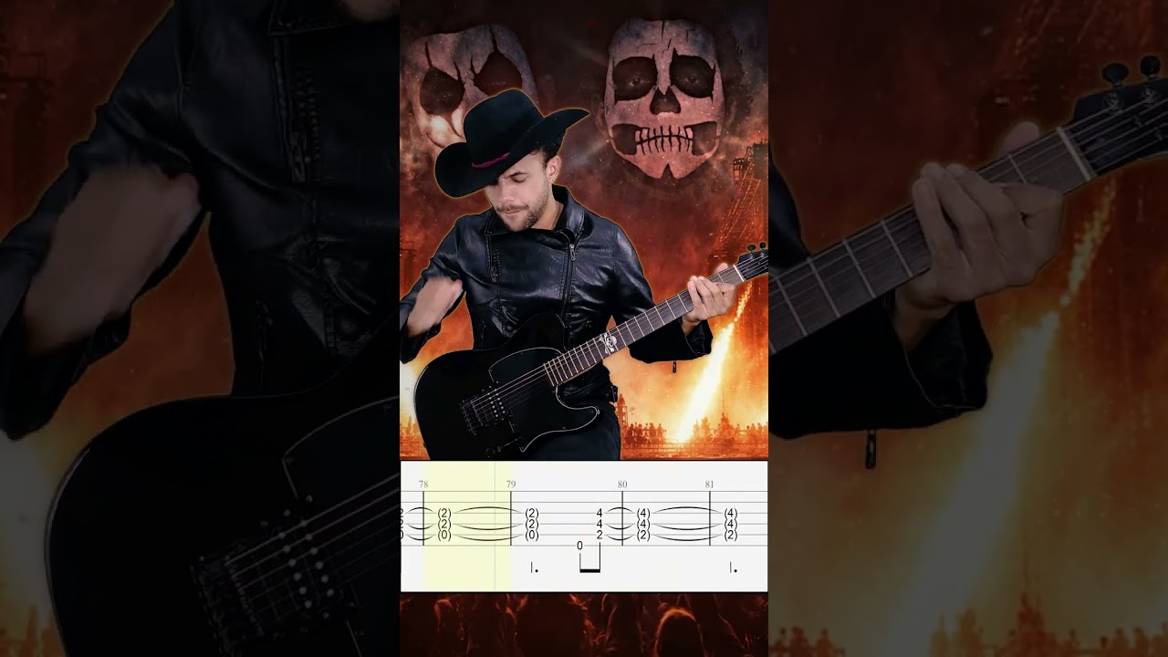 Кавер на песню 【KISS】[ Detroit Rock City ] в исполнении Dotti Brothers | УРОК | ТАБЛАТУРА ДЛЯ ГИТАРЫ