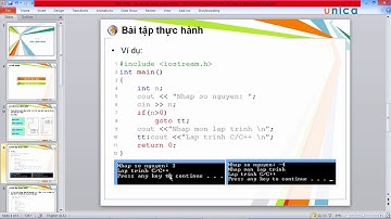 Lập trình C/C++ - Bài 18 Câu lệnh Goto