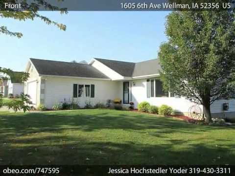 1605 6th Ave, Wellman, IA home video tour