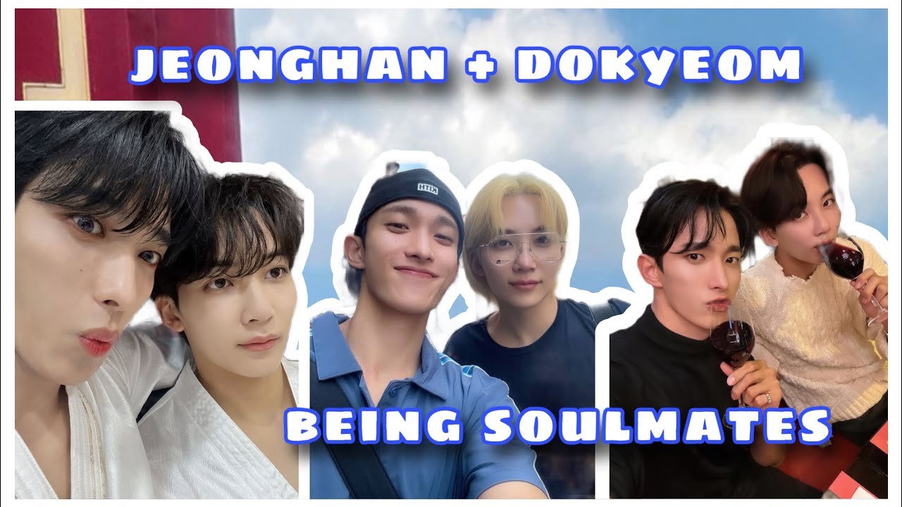 jeonghan + dokyeom being each other's other half (aka soulmates)!
