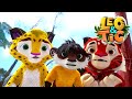 Leo and Tig - All Episodes Compilation 🦁 (Ep 41 - 45) 🐯 Cartoon for kids Kedoo Toons TV