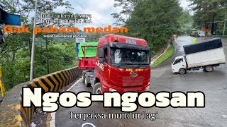 Seperti baru,Trailer Siba surya ngos ngosan di tanjakan Sitinjau lauik