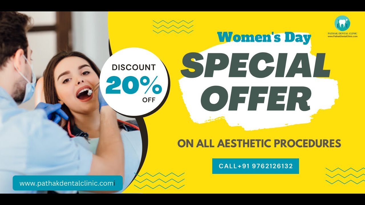Women's Day Special Discount On All Aesthetic and Implant Procedures