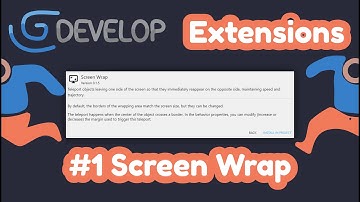 #1 Screen Wrap - #gdevelop extensions