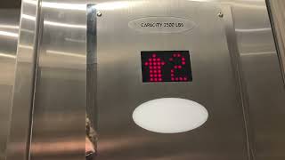 Fast 350 FPM Modded Dover Traction Elevators At The EB Hotel Miami Airport In Miami Springs FL