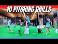 10 Baseball Pitching Drills For Ages 9 - 19