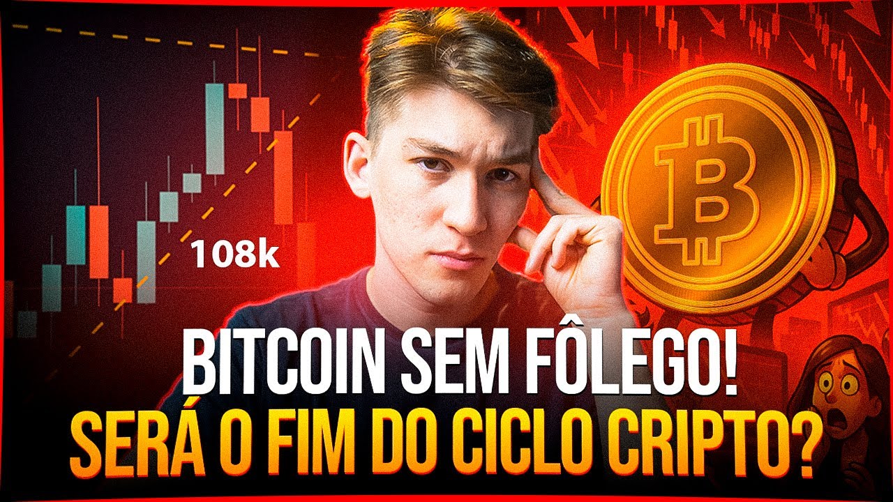BITCOIN SEM FÔLEGO! SERÁ O FIM DO CICLO CRIPTO?
