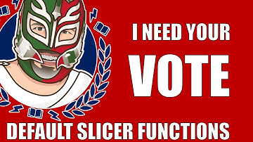 I need your VOTE - Power BI Default Slicer Functions