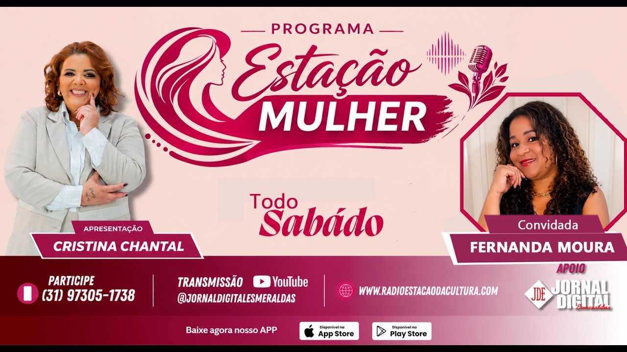Programa Estação Mulher - Fernanda Moura, empresária de Ribeirão das Neves