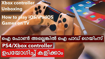 How to Play iOS Games with PS4 or Xbox Controller | Malayalam Vlog