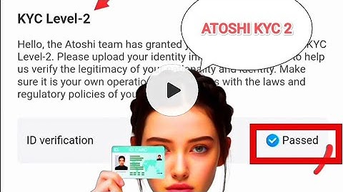 HOW TO VERIFY ATOSHI KYC LEVEL 2 #atoshi