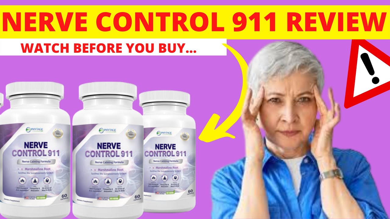 Nerve Control 911 Review. Works? Nerve Control 911 2022