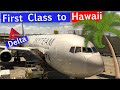 Delta One Business Class 767-400 to Hawaii