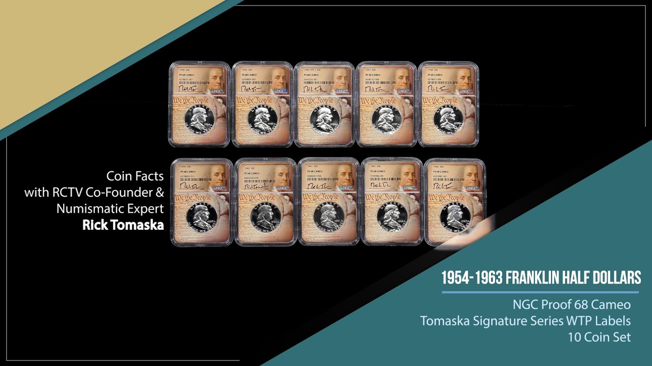 Coin Facts: 1954-1963 Franklin Half Dollars - YouTube