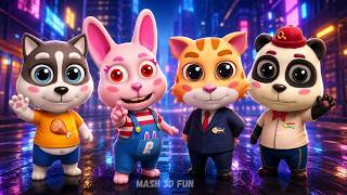 Born of run Game Battle🔥|  Talking CAT RUNNER Friends  | Mash 3d fun |🎯 Who Will Win ? | Gaming screenshot 3