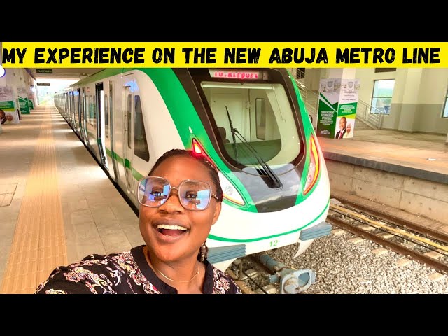 Abuja metro station: The New Abuja metro light rail begins operation #abuja #fct class=