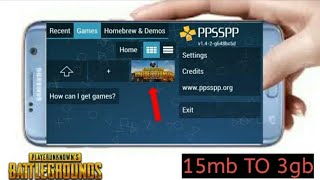 Omg😱 pubg in ppsspp for android// September launching// 10000%real
