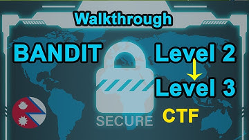[Kali Linux] CTF Bandit : Level 2 → Level 3 [Over the wire]