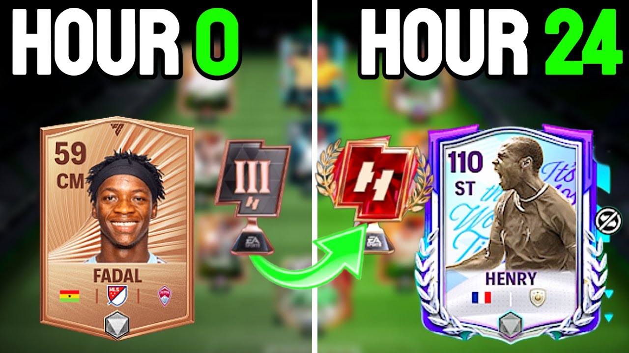 Смогу ли я стать чемпионом FC за 24 часа, не потратив ни копейки на создание нового аккаунта в FC...