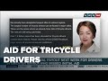 Over 328,000 tricycle drivers outside NCR to receive cash aid from DSWD starting April 8 | ANC