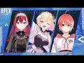 【 APEX 】ランクフルパ女子会だ！/こんこんちゃん、てとち【 ぶいすぽっ！胡桃のあ 】
