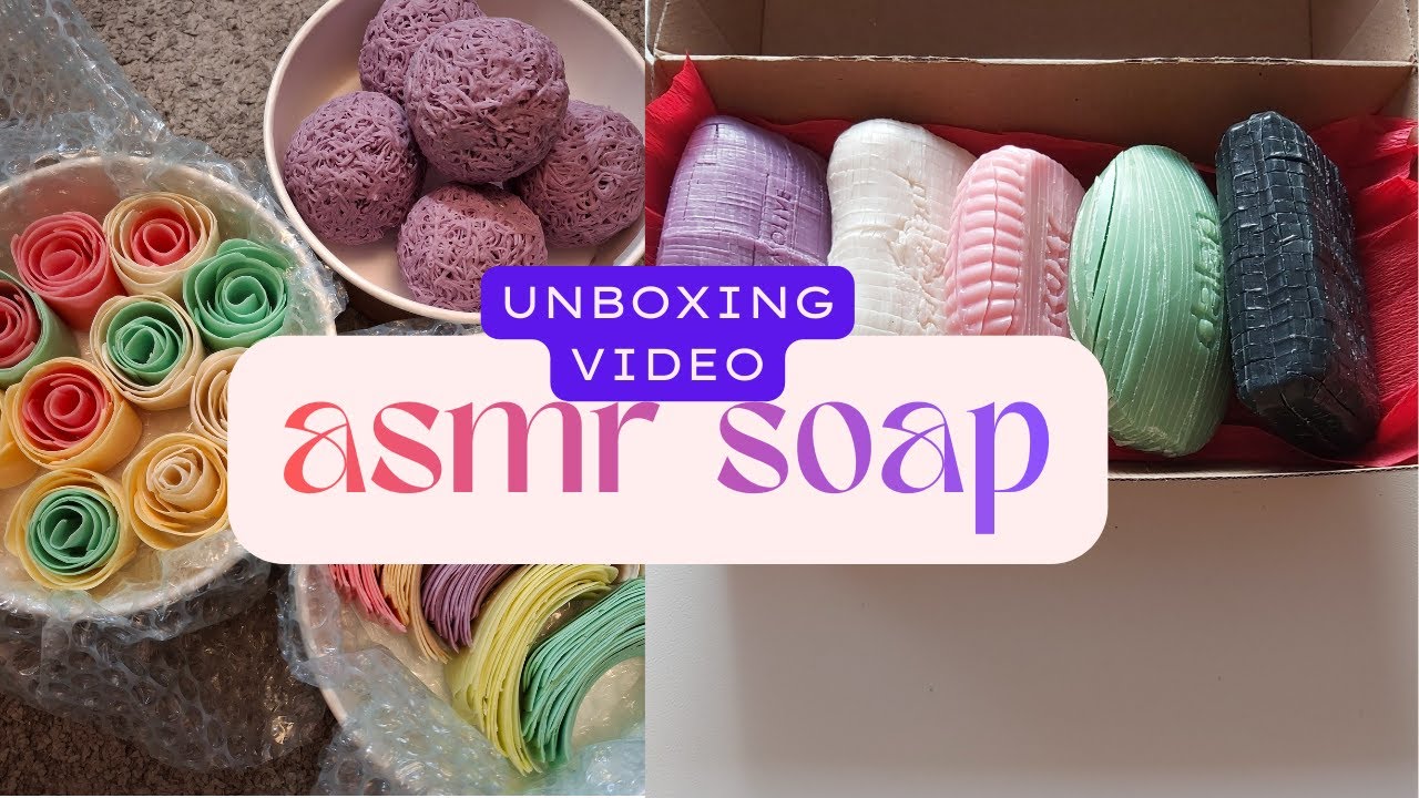 ASMR Soap Supplies Unboxing