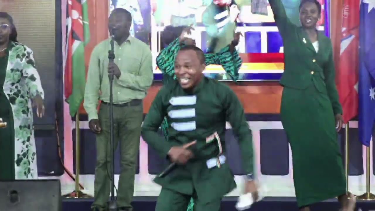 SPARCS OF OF FIRE AS JOHN WA KIGOOCO MAKE EVERYONE SWEAT AT JCM CHURCH HQ