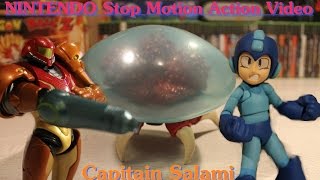 Nintendo Stop Motion Action Video " Megaman & Samus "