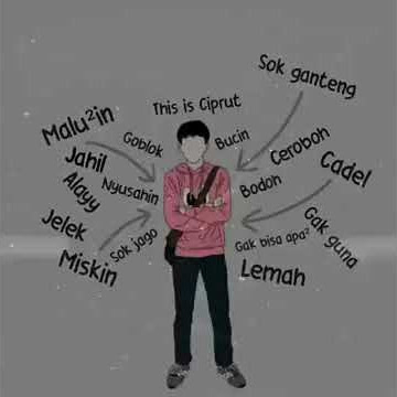 Jangan malu masa kekurangan kita harus percaya diri sama diri kita sendira