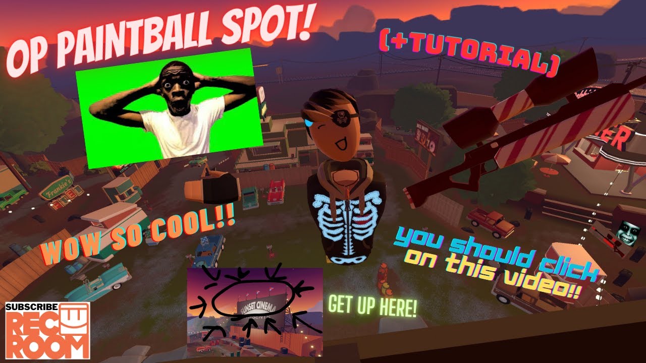 OVERPOWERED SPOT IN PAINTBALL?! (PLUS TUTORIAL!) YouTube