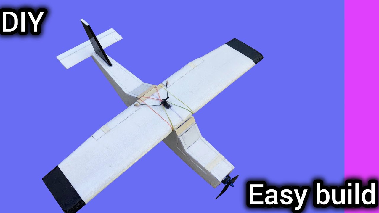 Low Budget RC Plane Build | Amazing Test Flight 😍✈️|RC INDIA 