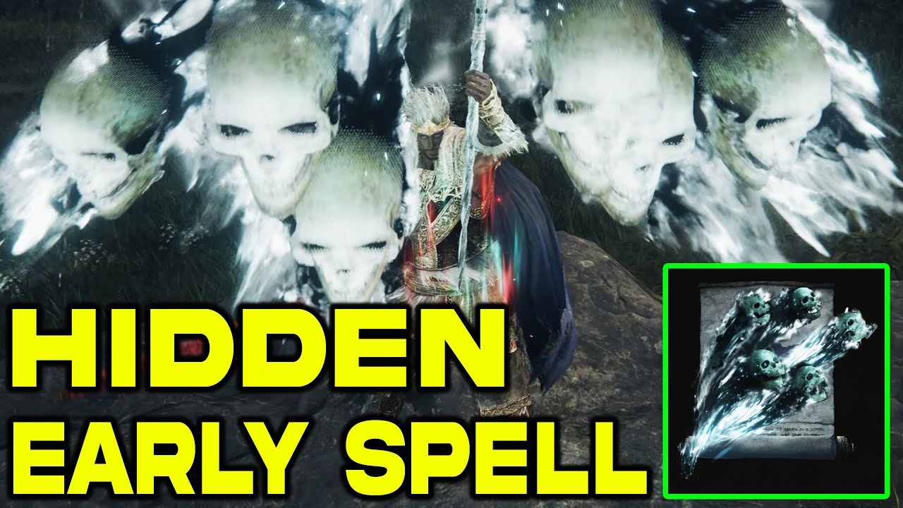 SECRET SKULL Spell in Elden Ring How to Get RANCORCALL Spell Location