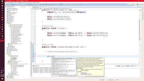 Java 2D Game Engine - Standards: Part 2