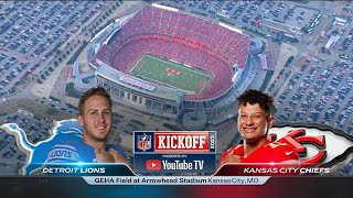 NFL Kickoff on NBC intro | DET@KC | 9/7/2023