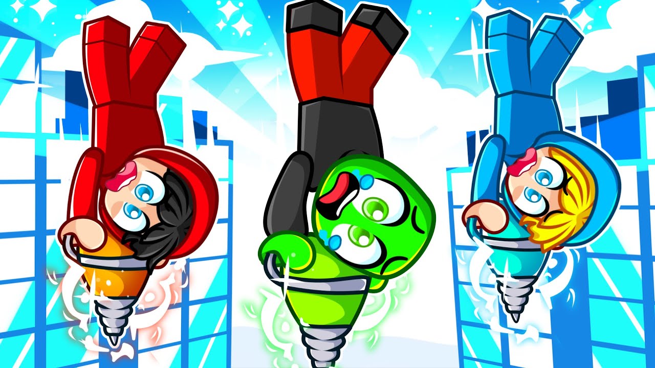 Skaczemy z BUDYNKU do JĄDRA ZIEMI w Roblox!