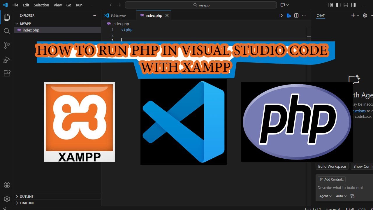 Как запустить PHP в Visual Studio Code с помощью XAMPP (пошаговое руководство)