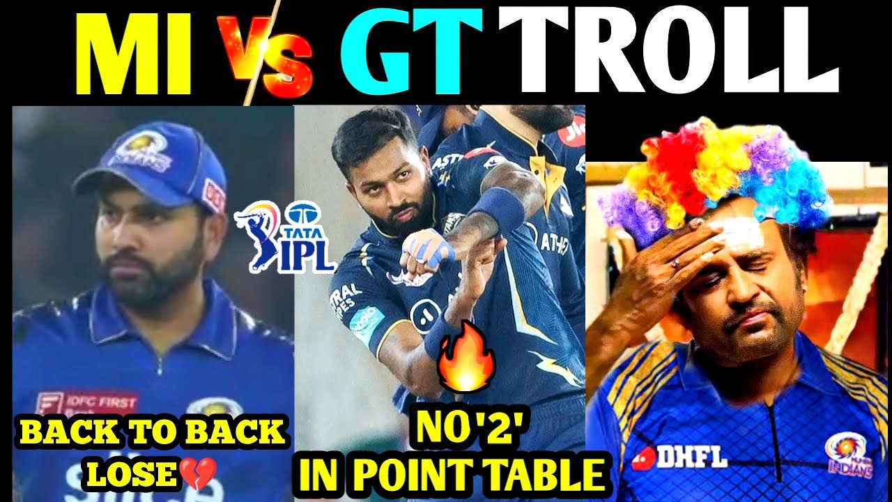 GT VS MI TROLL TAMIL | MI VS GT TROLL TAMIL | IPL TROLL TAMIL