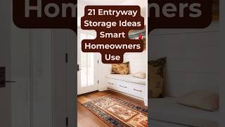21 Entryway Storage Ideas Smart Homeowners Use