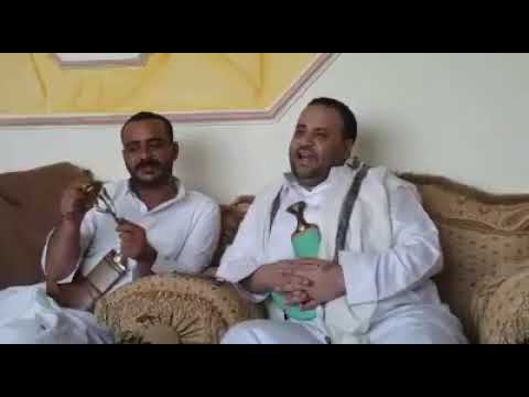صوت الرئيس الصماد و هو يغني