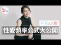 #DrShe許藍方 年紀X次數 性愛頻率公式大公開