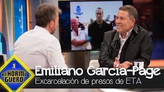 Emiliano García-Page analiza sobre la excarcelación de presos de ETA - El Hormiguero